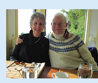 Photo of Bev and Michael.